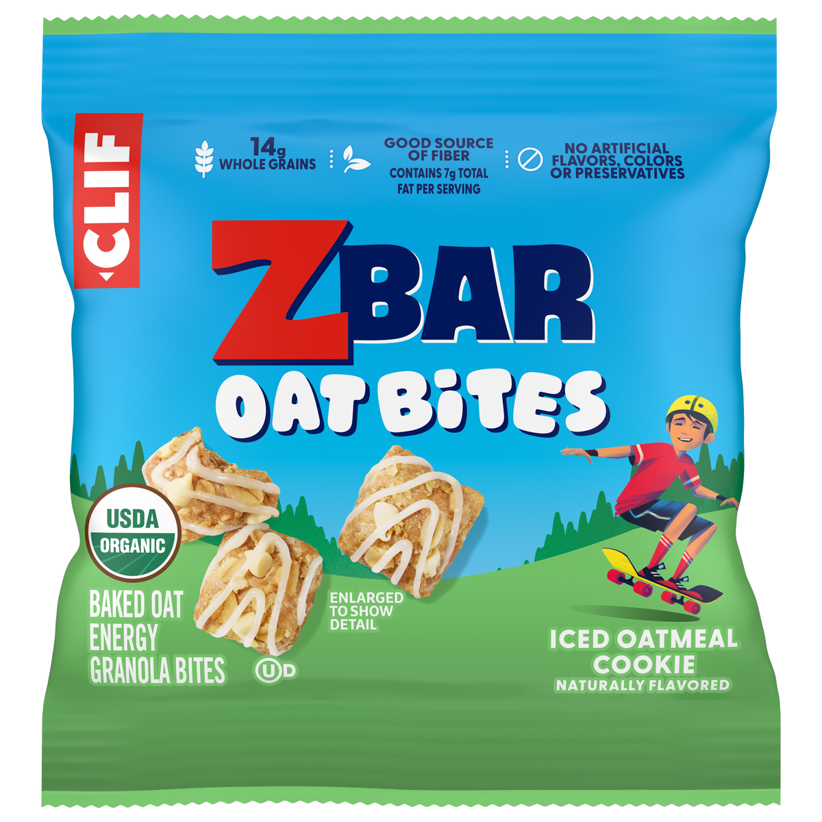 Zbar Oat Bites Iced Oatmeal Cookie Baked Oat Energy Granola Bites