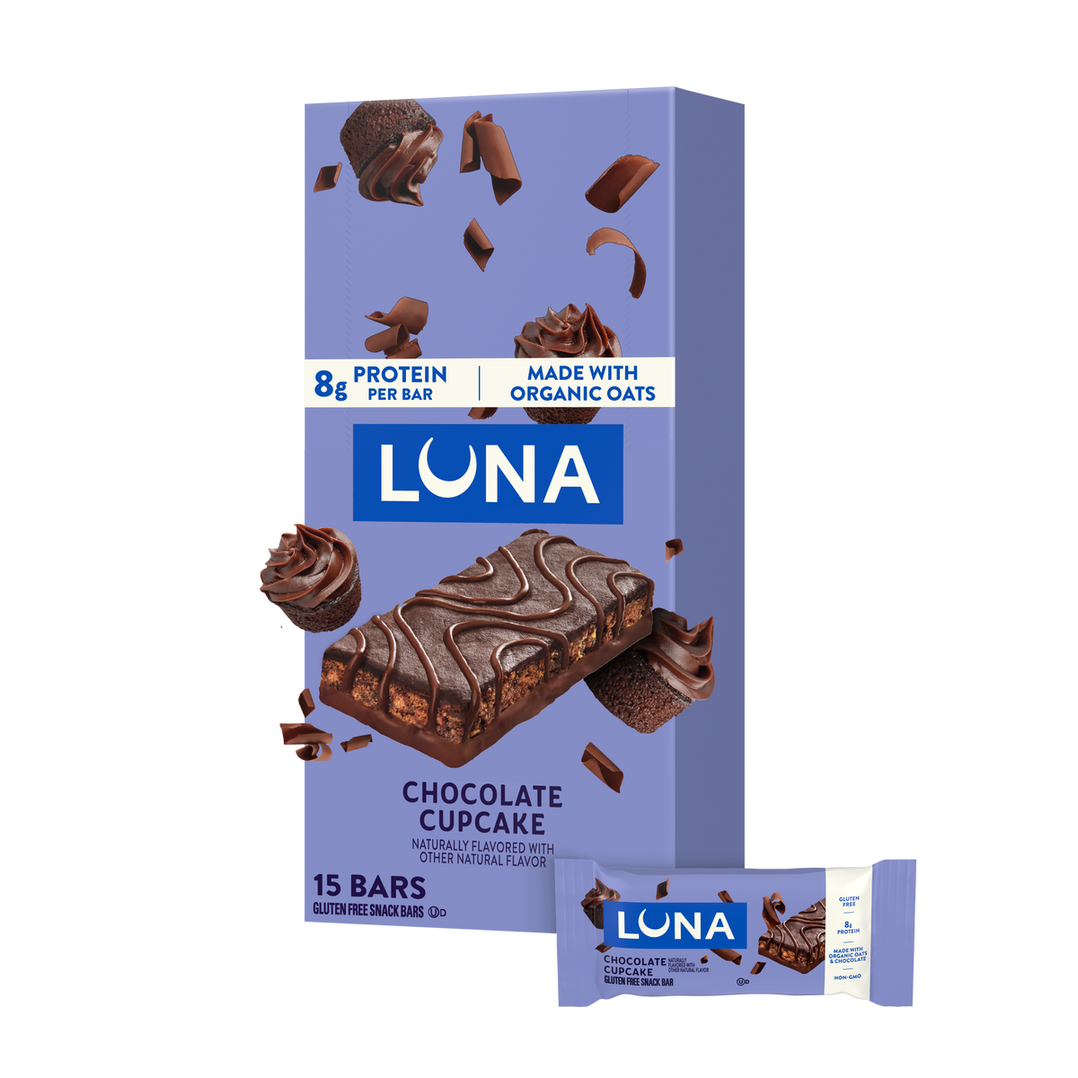 Bar Chocolate Cupcake Flavor Gluten Free Snack Bar